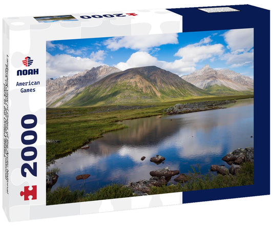 Noah Jigsaw Puzzle Landscape view of Gates of the Arctic National Park (Alaska), the least visited national park in the United States 2000 pieces