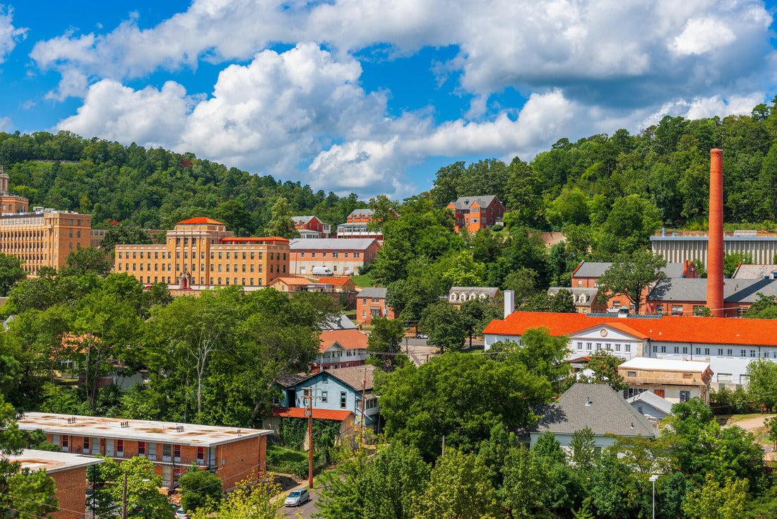 Hot Springs, Arkansas, USA City Skyline in the mountains 2000pc Puzzle