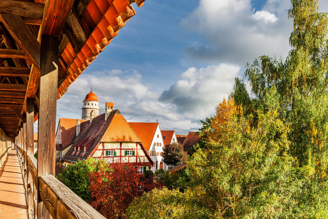City wall and old town of Nördlingen in Bavaria 2000pc Puzzle
