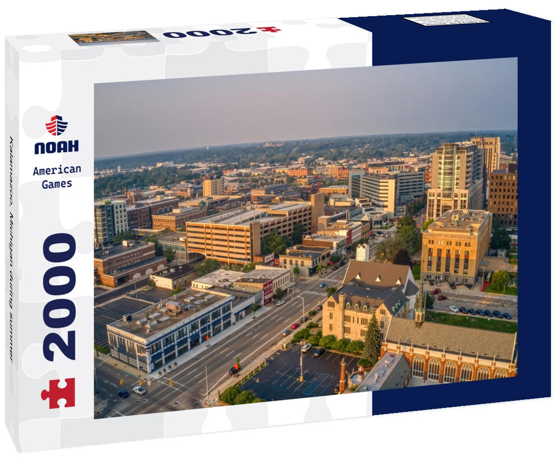 Kalamazoo, Michigan during summer 2000pc Puzzle