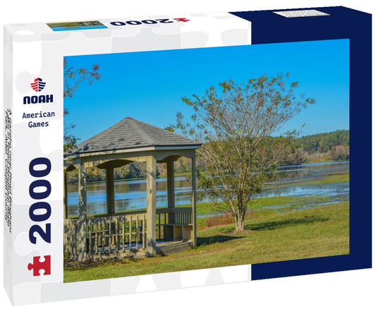 Noah Jigsaw Puzzle A gazebo near Reed Bingham Lake in Reed Bingham State Park, Adel, Colquitt County, Georgia 2000 pieces