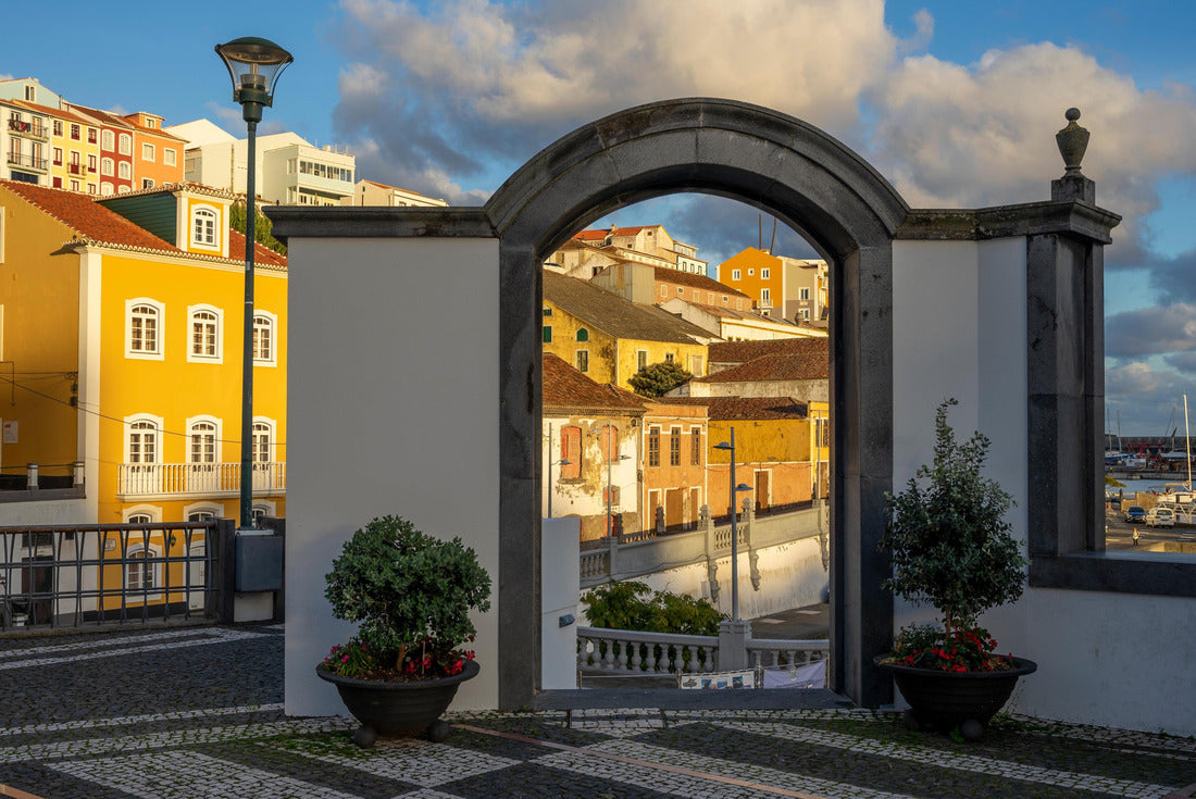 Angra do Heroísmo at sunset, historic town, capital of the Portuguese island of Terceira 2000pc Puzzle