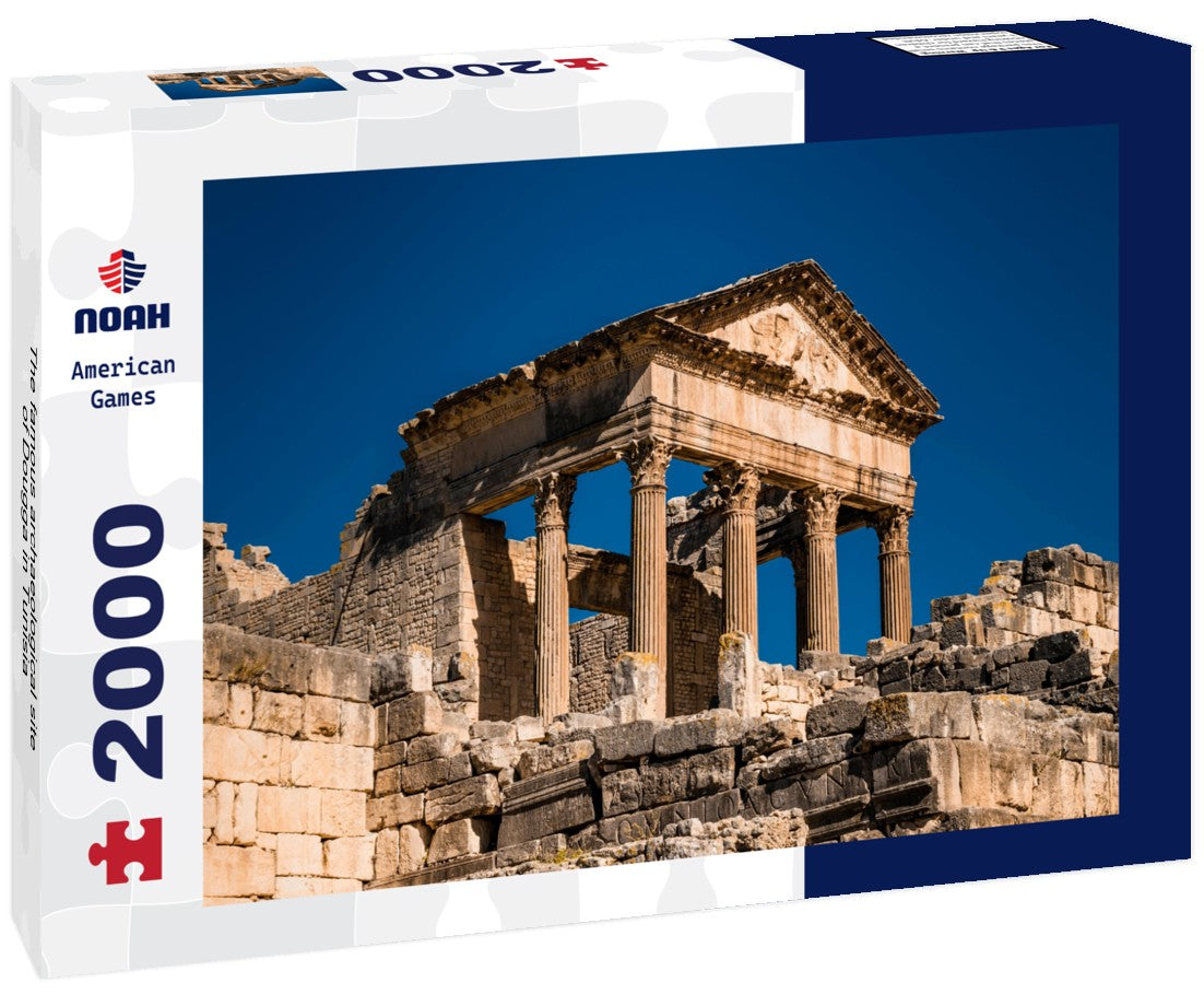 The famous archaeological site of Dougga in Tunisia 2000pc Puzzle