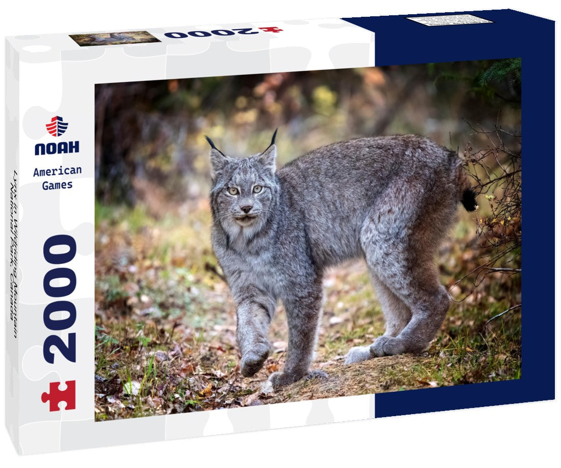 Lynx in Wildriding Mountain National Park, Canada 2000pc Puzzle
