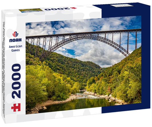 Noah Jigsaw Puzzle The New River Gorge Bridge at New River Gorge National Park and Preserve during the Autumn leaf color change near Fayetteville, West Virginia 2000 pieces