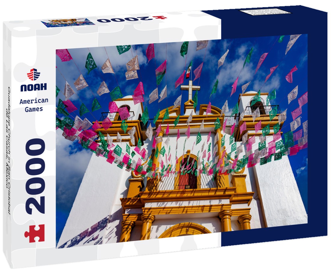 Guadalupe Church in San Cristobal de Las Casas, Mexico 2000pc Puzzle