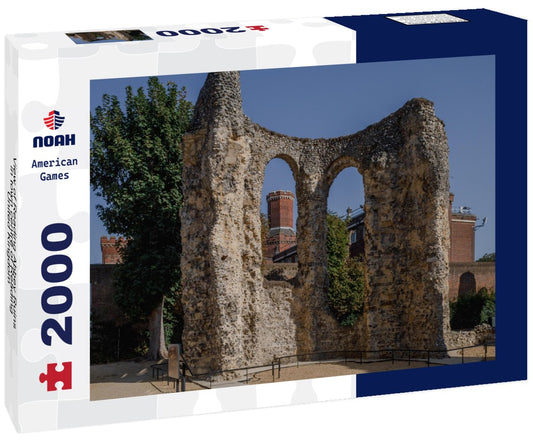 Reading Abbey Ruins in town centre of Reading, United Kingdom 2000pc Puzzle
