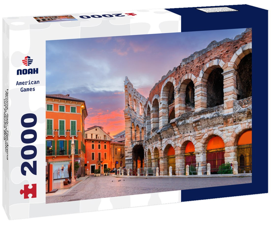 Verona, Italy. The Arena, Roman amphitheater on Piazza Bra 2000pc Puzzle