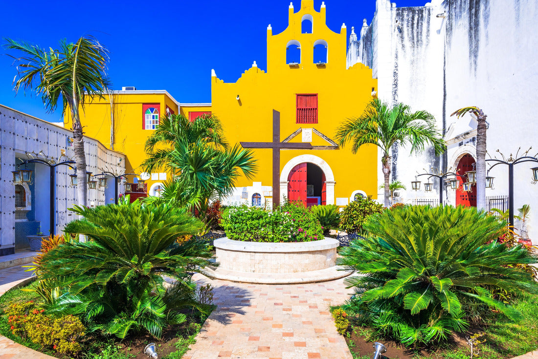 Campeche, Mexico - colonial heritage Yucatan, Cathedral of San Francisco de Campeche, built in 1540 2000pc Puzzle