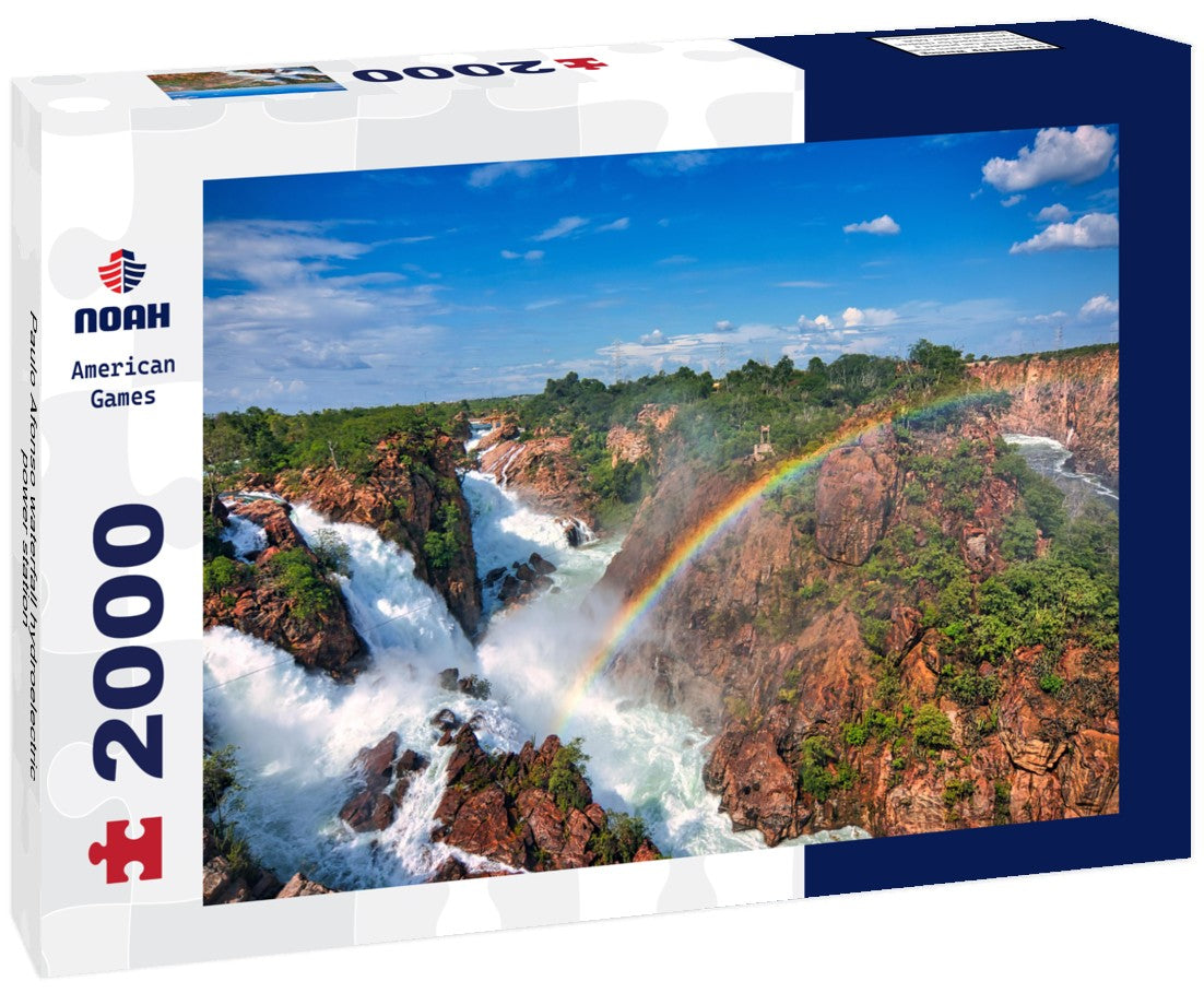 Paulo Afonso waterfall hydroelectric power station 2000pc Puzzle