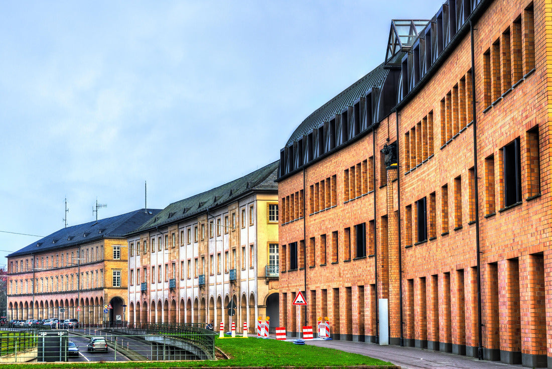 Typical architecture of Karlsruhe in Baden-Württemberg, Germany 2000pc Puzzle