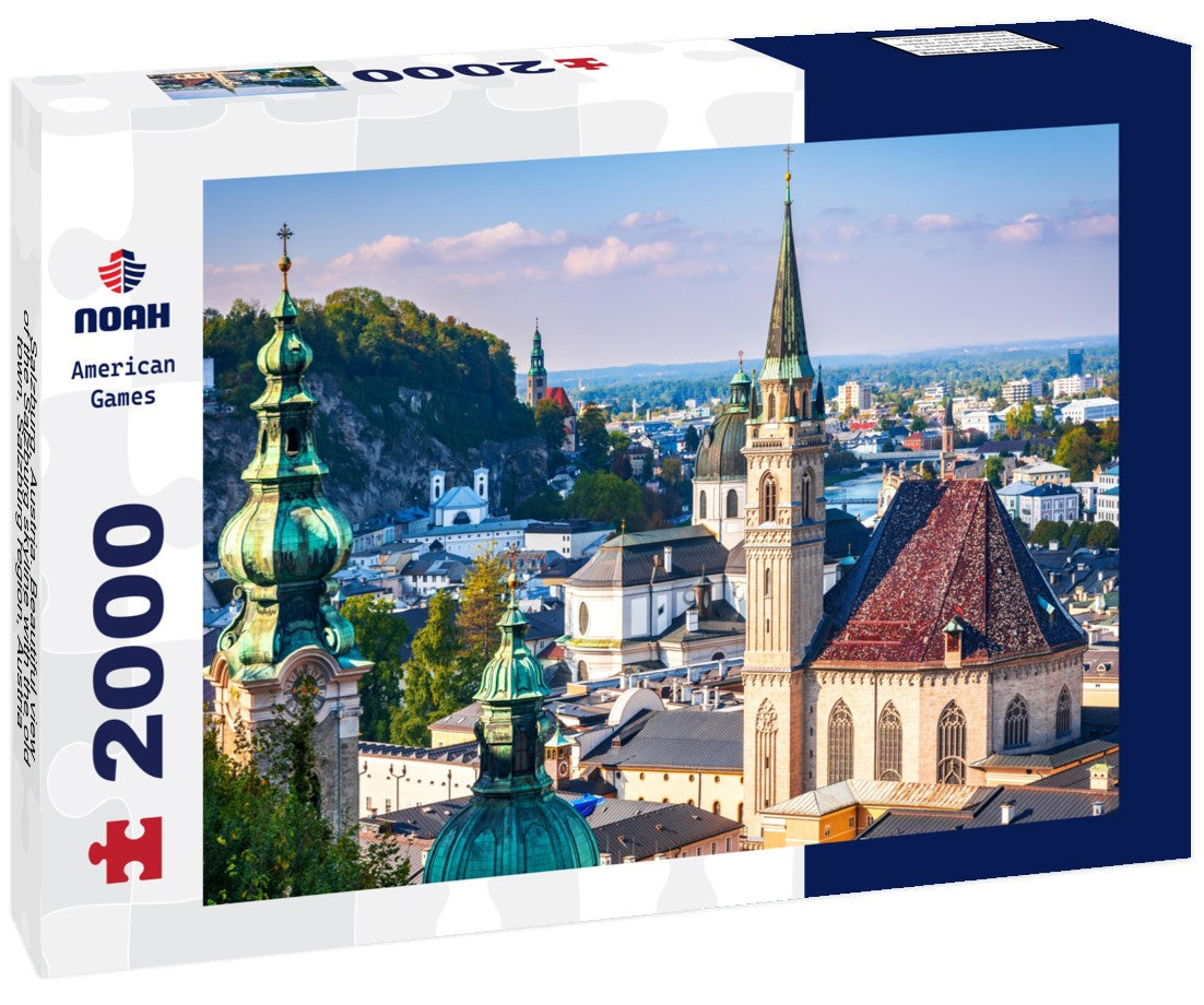 Salzburg, Austria. Beautiful view of the Salzburg skyline with the old town, Salzburg region, Austria 2000pc Puzzle