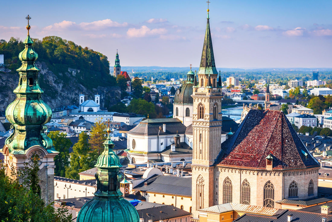 Salzburg, Austria. Beautiful view of the Salzburg skyline with the old town, Salzburg region, Austria 2000pc Puzzle