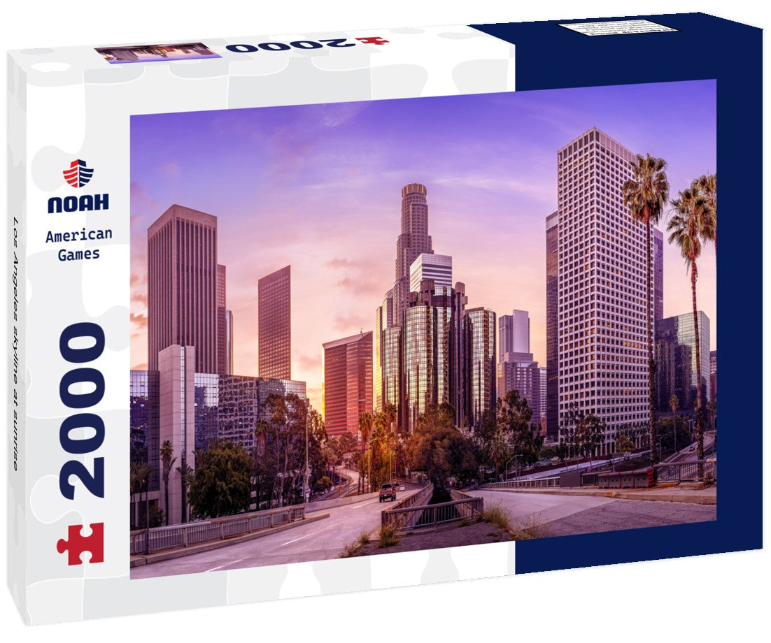 Los Angeles skyline at sunrise 2000pc Puzzle