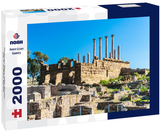 Noah Jigsaw Puzzle Thuburbo Majus large Roman site in northern Tunisia 2000 pieces