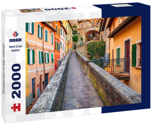 Noah Jigsaw Puzzle Perugia, Italy on the medieval Aqueduct Street in the morning 2000 pieces
