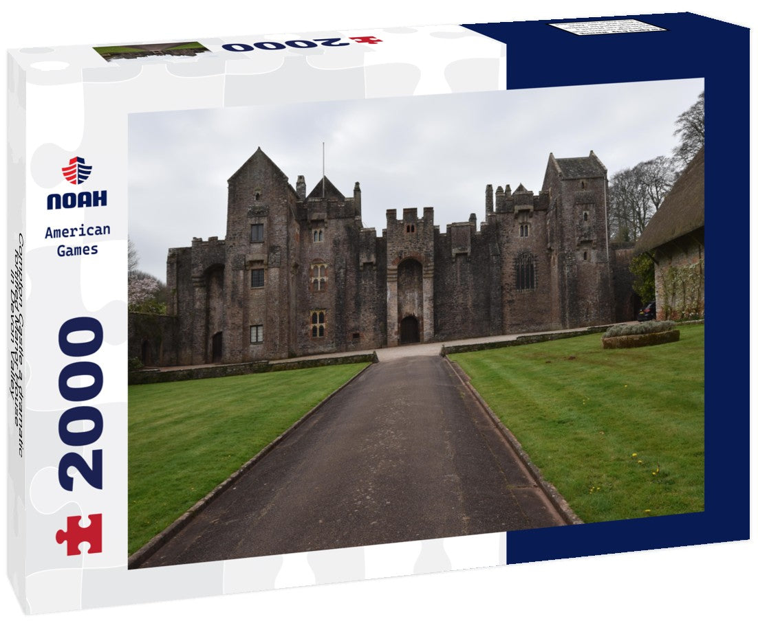 Compton Castle a dramatic fortified Manor House in Devon Valley 2000pc Puzzle