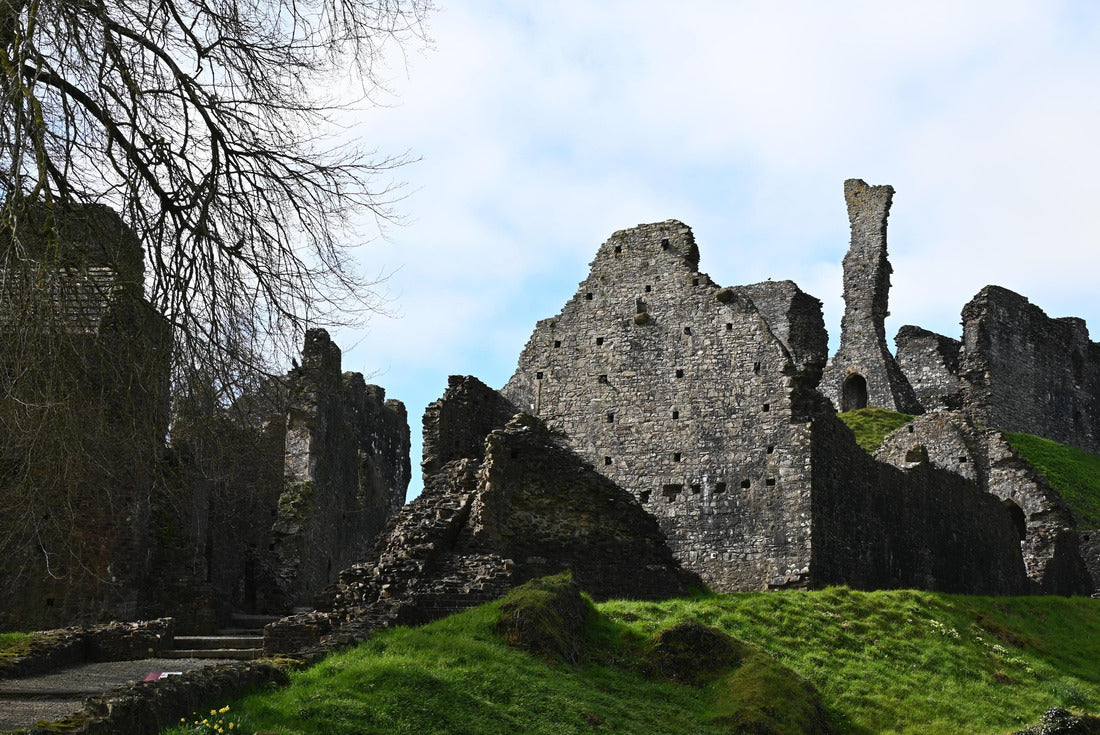 Okehampton Castle on a spring day 2000pc Puzzle