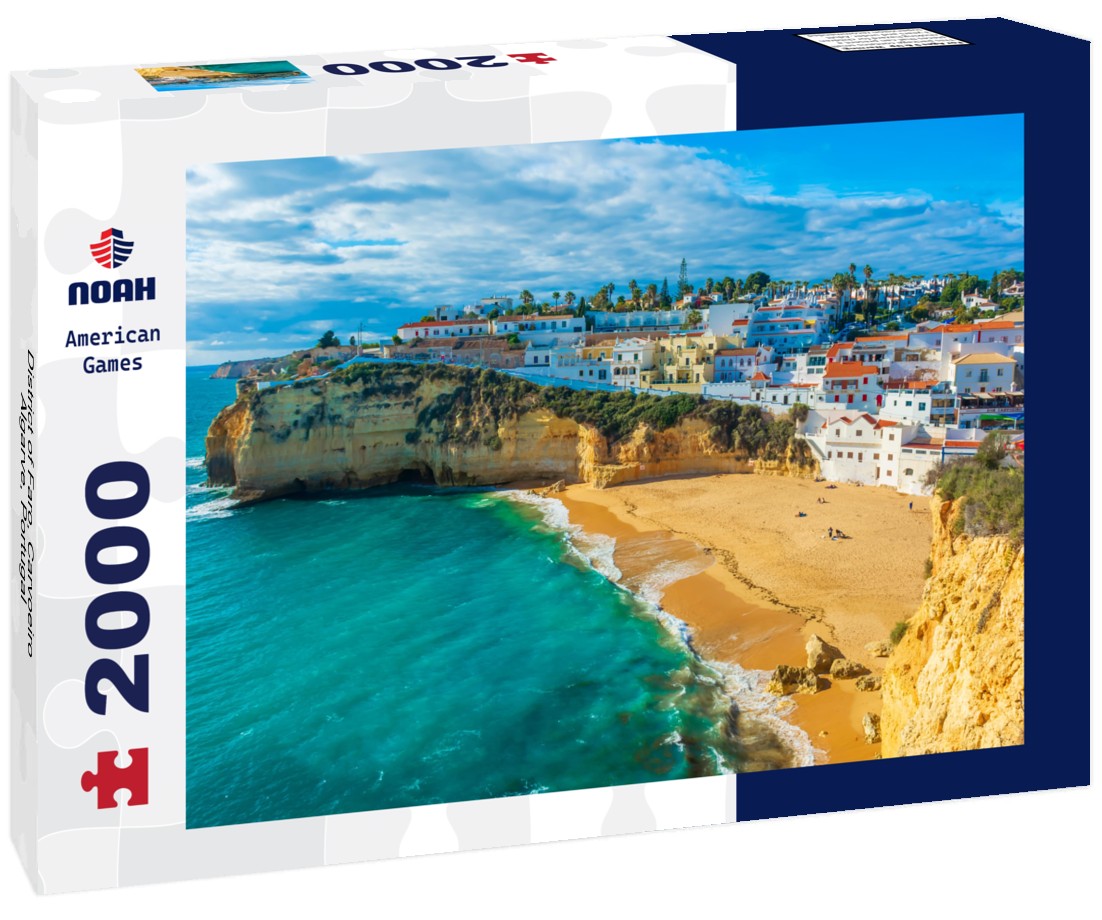 District of Faro, Carvoeiro, Algarve, Portugal 2000pc Puzzle