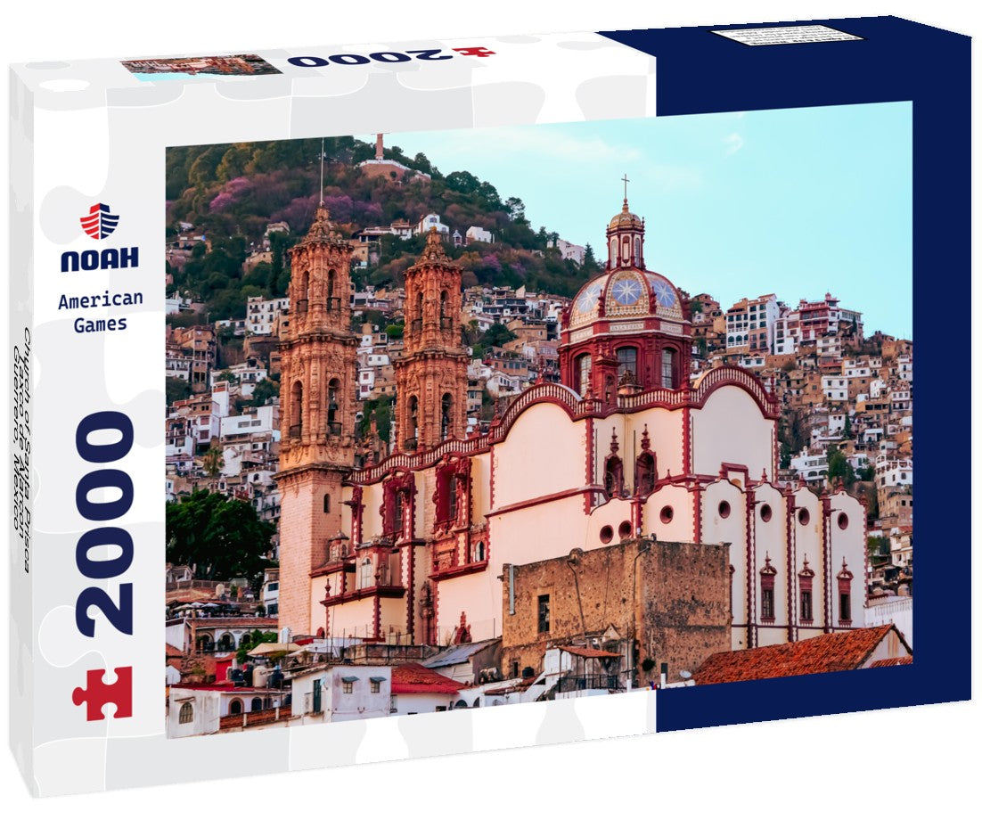 Church of Santa Prisca, Taxco de Alarcon, Guerrero, Mexico 2000pc Puzzle