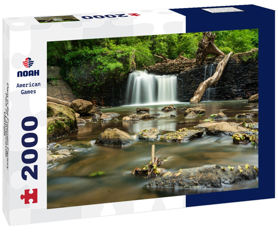 Dam in the Freemen Factory Park in Lawrenceville, Georgia 2000pc Puzzle