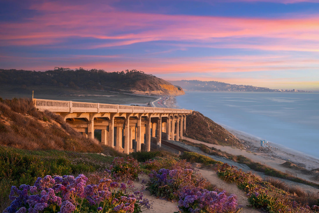 Sunset Seat Torrey Pines State Beach - San Diego, California 2000pc Puzzle