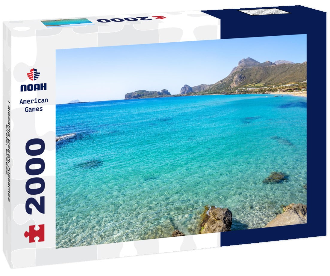 Falasarna Beach, Kissamos, Crete, Greece 2000pc Puzzle
