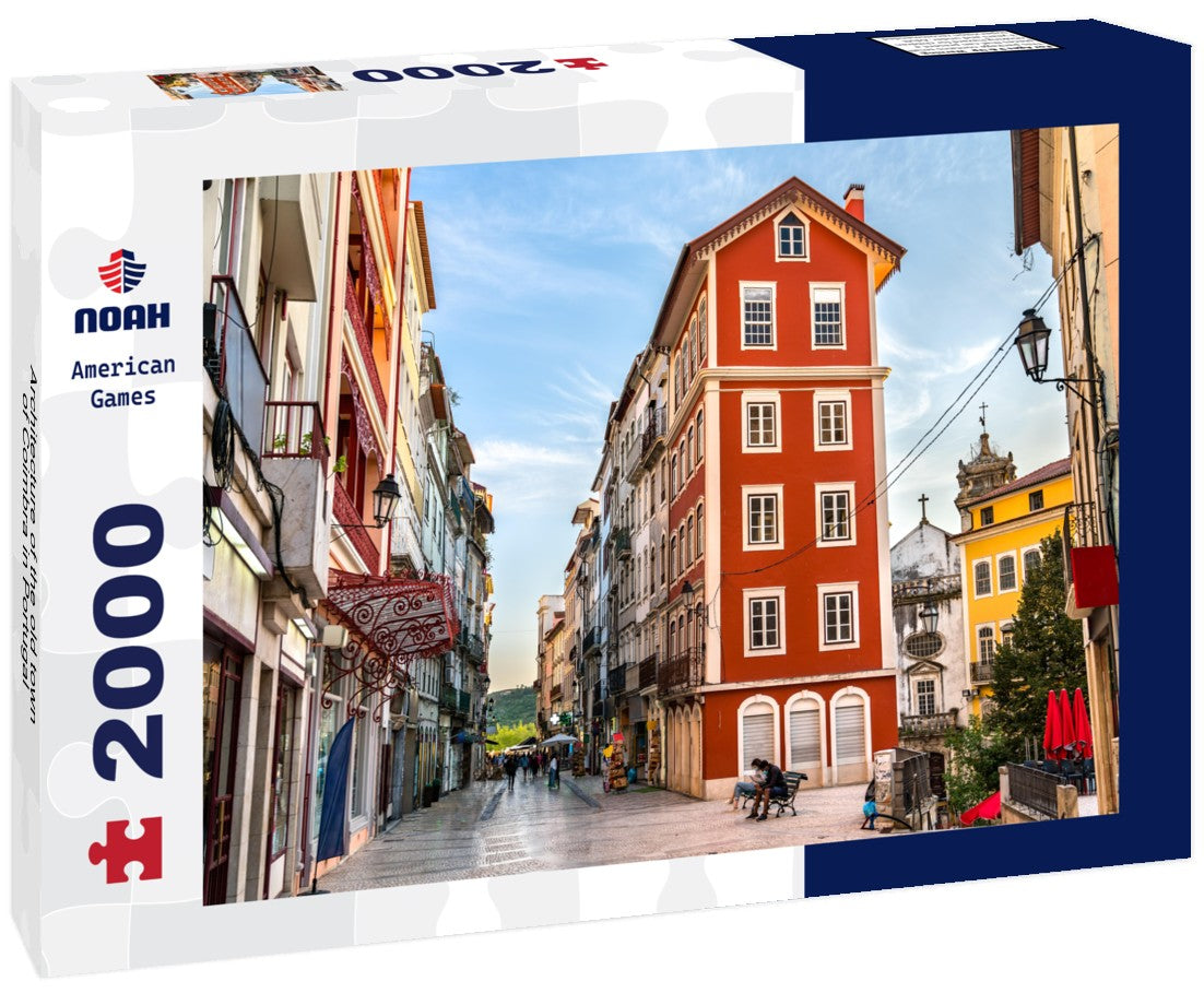 Architecture of the old town of Coimbra in Portugal 2000pc Puzzle