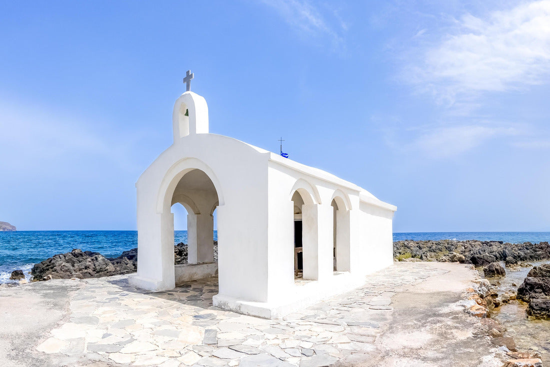 Noah Jigsaw Puzzle Agios Nikolaos Church, Georgioupoli, Iceland Crete, Greece 2000 pieces