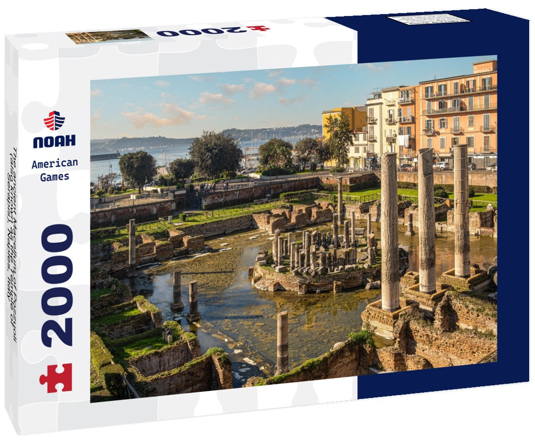 Noah Jigsaw Puzzle The ancient Macellum of Pozzuoli (also known as the Temple of Serapis), Naples, Italy 2000 pieces