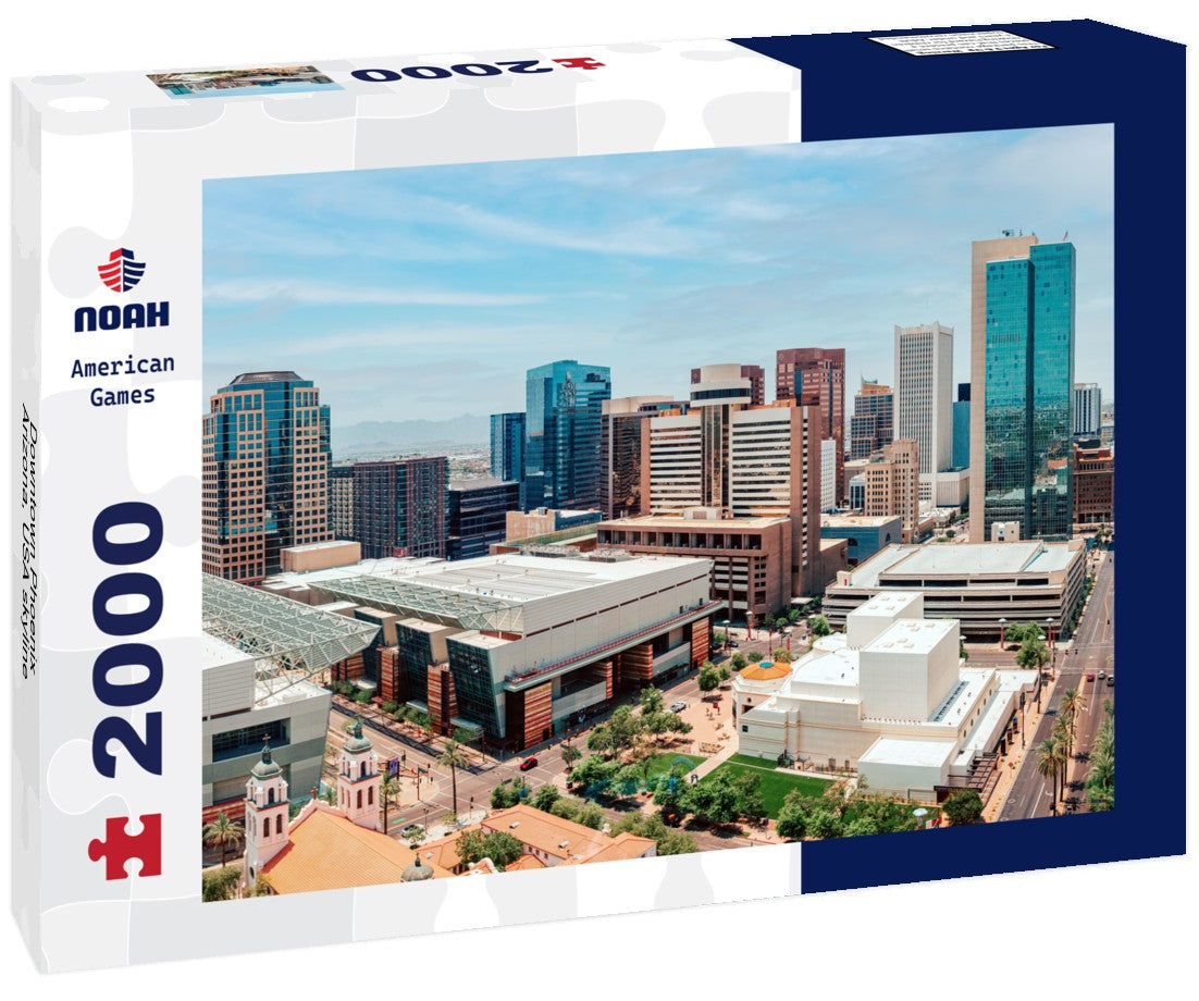 Downtown Phoenix, Arizona, USA skyline 2000pc Puzzle