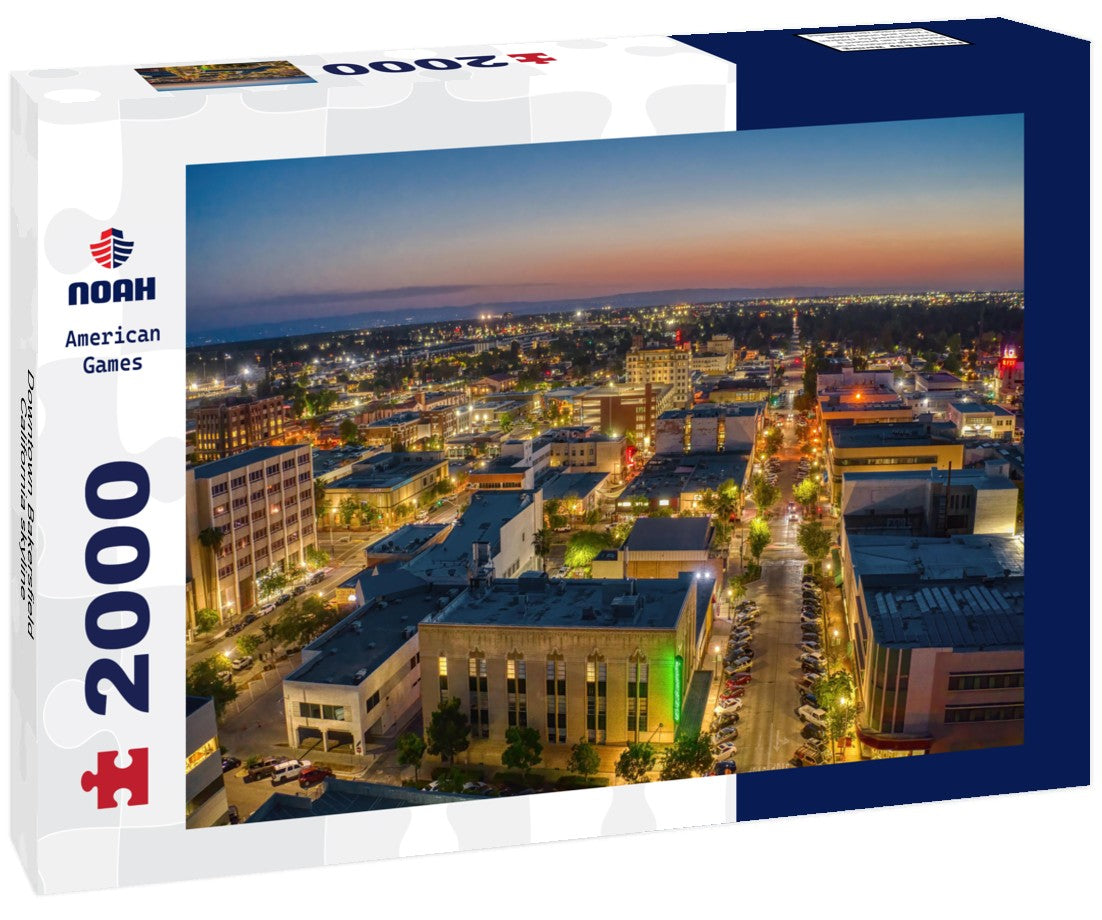 Downtown Bakersfield, California skyline 2000pc Puzzle