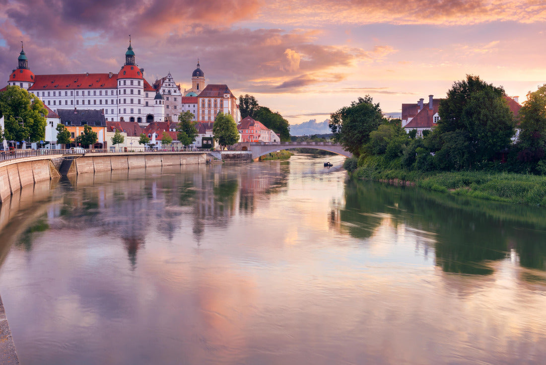 Neuburg an der Donau, Germany. Cityscape of Neuburg an der Donau, Germany at summer sunset 2000pc Puzzle