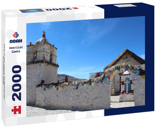 Noah Jigsaw Puzzle View of the church of Parinacota, in northern Chile 2000 pieces