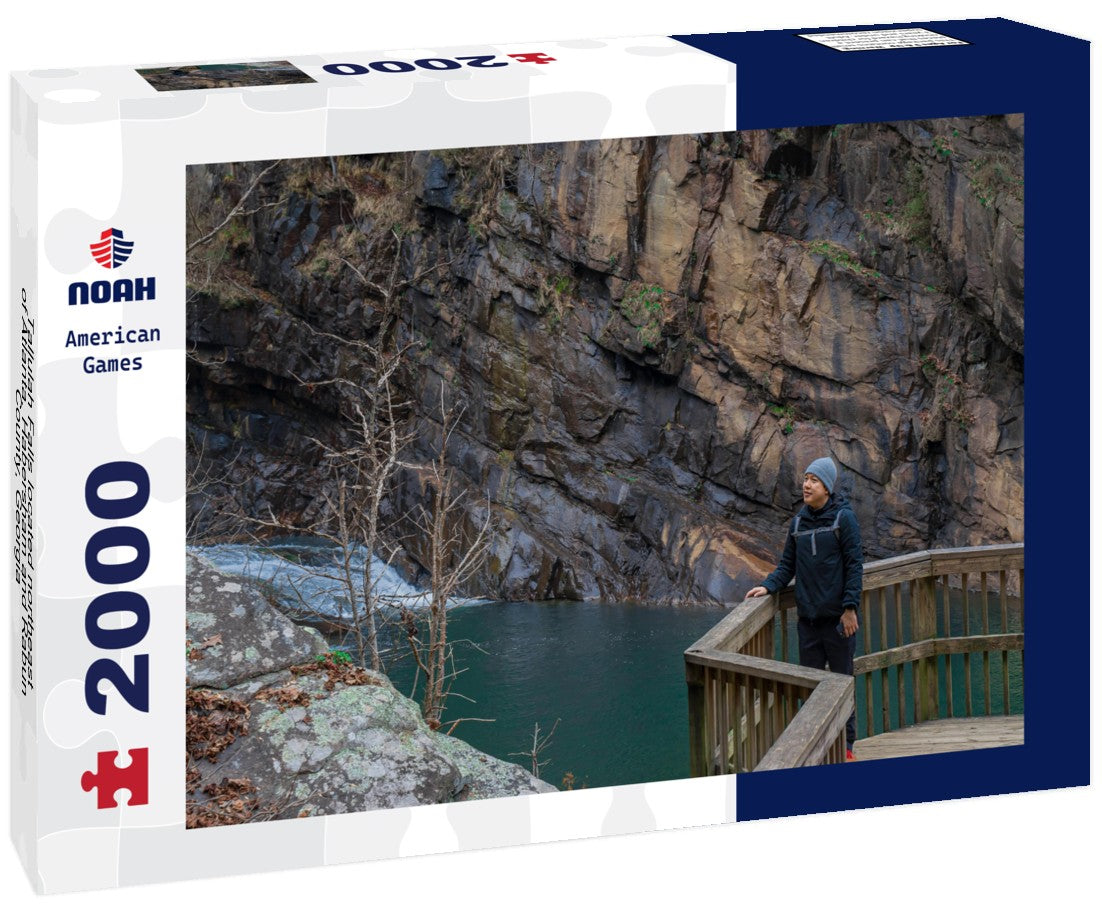 Tallulah Falls located northeast of Atlanta, Habersham and Rabun County, Georgia 2000pc Puzzle