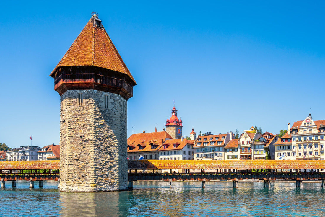 Chapel Bridge in Lucerne, Switzerland 2000pc Puzzle