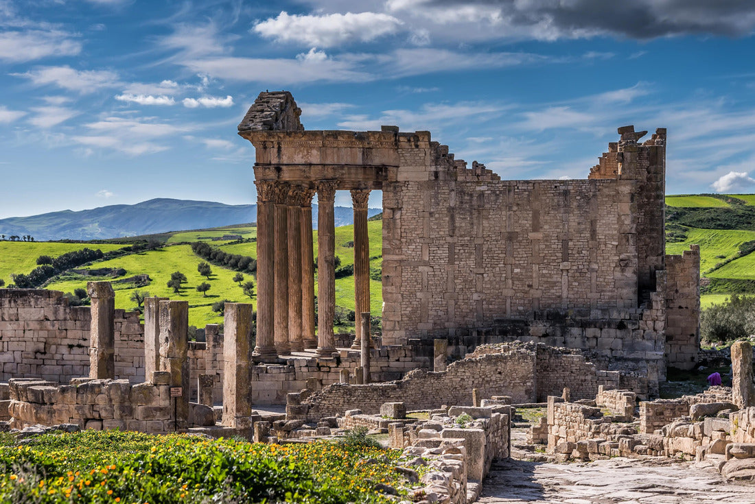 Noah Jigsaw Puzzle Dougga, the best-preserved Roman town in North Africa 2000 pieces