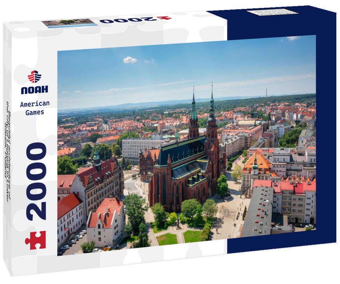Beautiful architecture of the city of Legnica in Lower Silesia, Poland 2000pc Puzzle