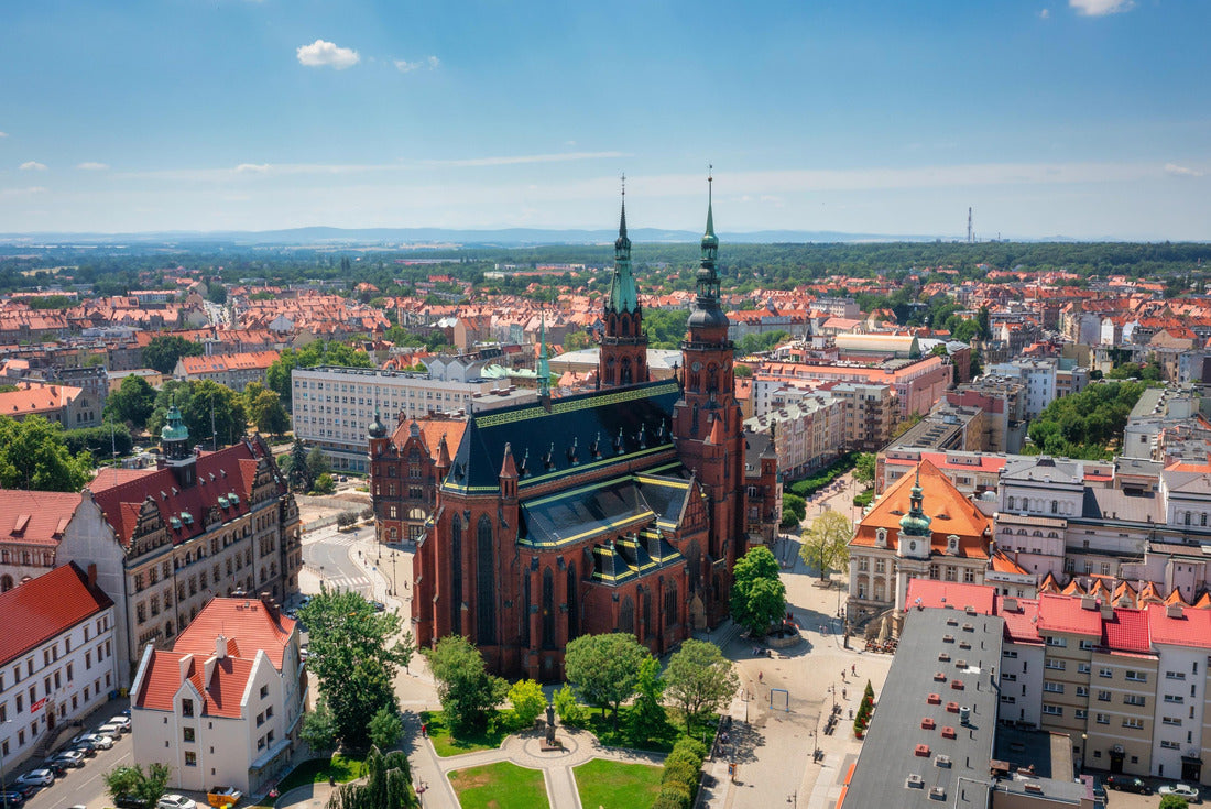 Beautiful architecture of the city of Legnica in Lower Silesia, Poland 2000pc Puzzle