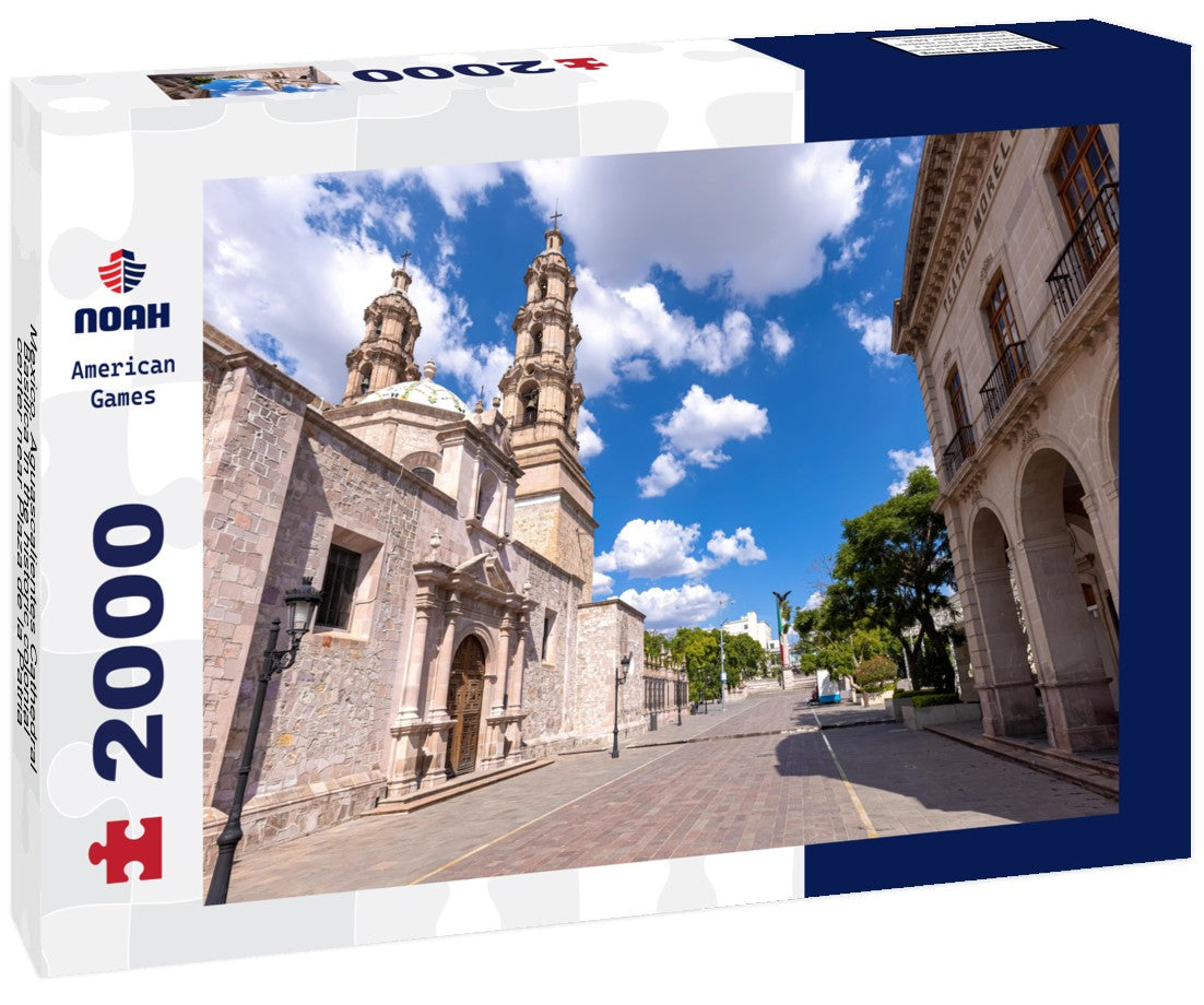 Mexico, Aguascalientes Cathedral Basilica in the historic colonial center near Plaza de la Patria 2000pc Puzzle