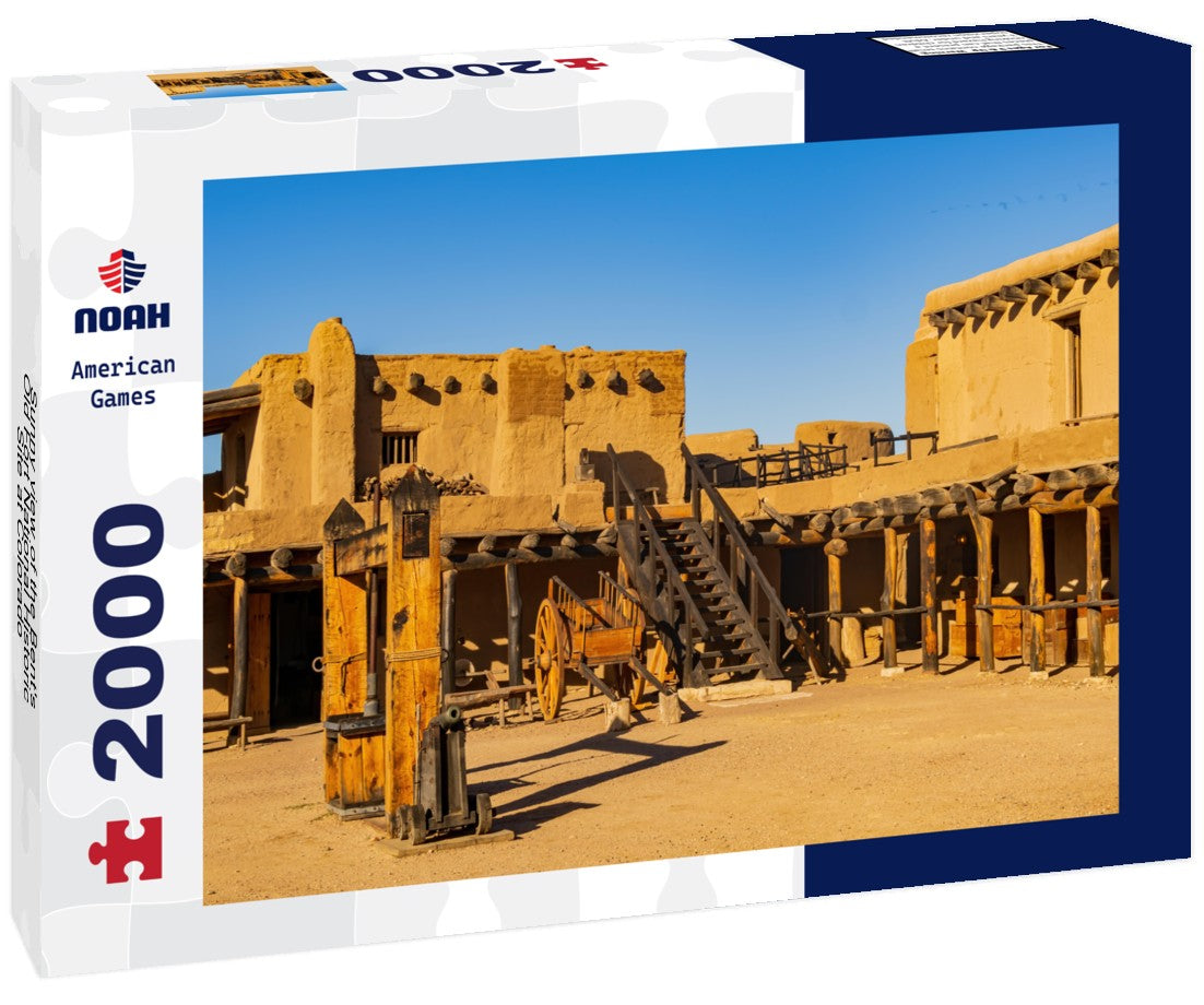 Sunny view of the Bent's Old Fort National Historic Site at Colorado 2000pc Puzzle
