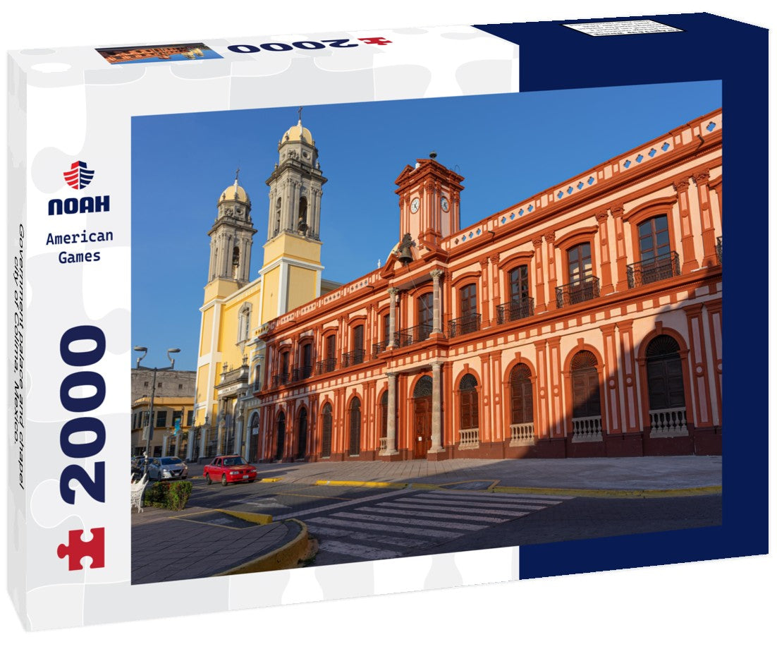 Government palace and chapel, city of Colima, Mexico. 2000pc Puzzle