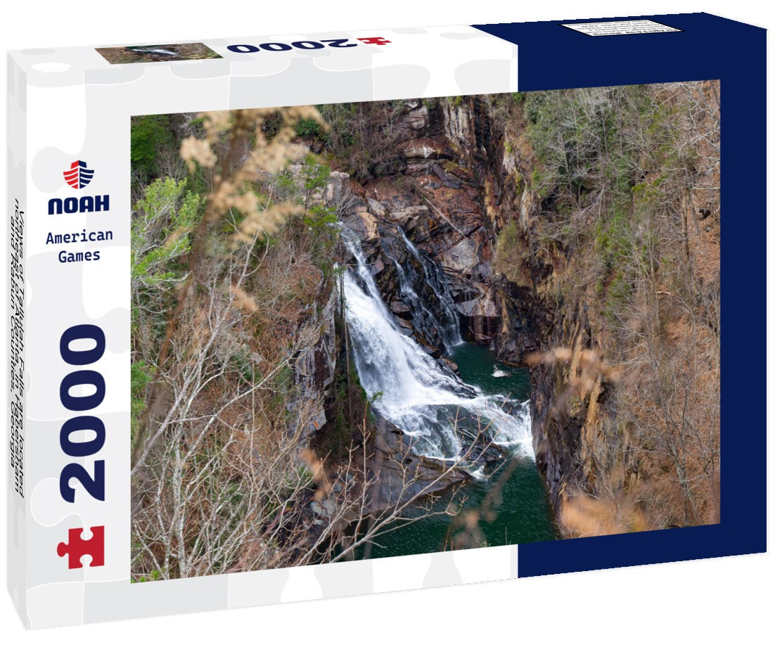 Tallulah Falls are located northeast of Atlanta, in Habersham and Rabun Counties, Georgia 2000pc Puzzle