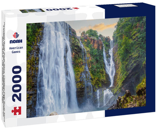 Noah Jigsaw Puzzle Panorama Route South Africa, Lissabon Falls South Africa, Lissabon Falls is the highest waterfall in Mpumalanga, South Africa. The waterfall is 94 m high 2000 pieces