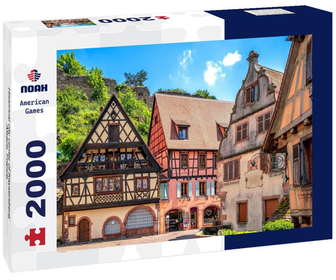 Historical city center of Kaysersberg, Alsace, France 2000pc Puzzle