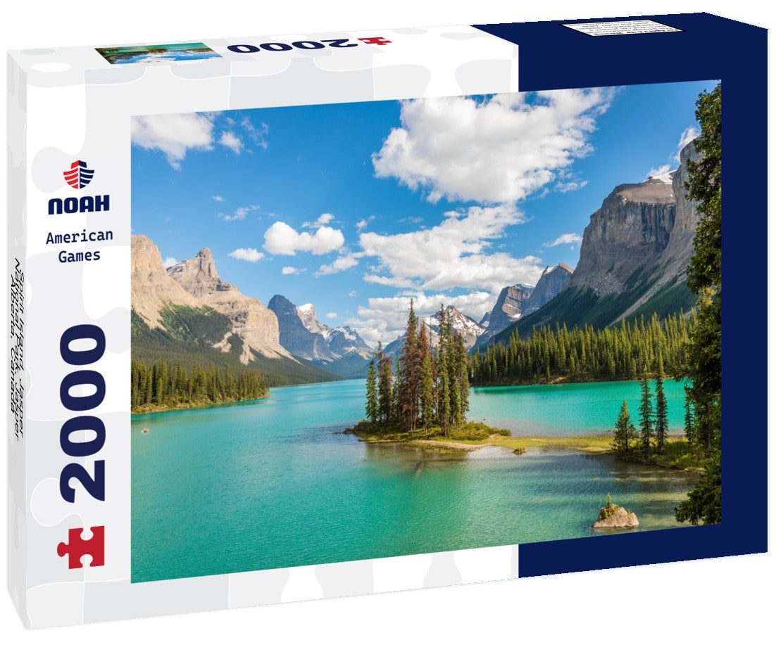Spirit Island, Jasper National Park, Jasper, Alberta, Canada 2000pc Puzzle