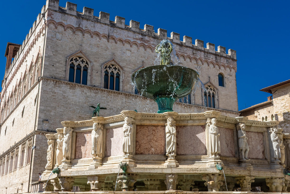 Palazzo dei Priori on main square Perugia, Umbria, Italy 2000pc Puzzle