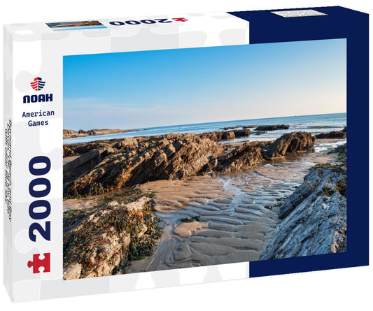 Noah Jigsaw Puzzle Bovisand Beach and Bay, Devon, UK, at low tide, with clear blue sky 2000 pieces