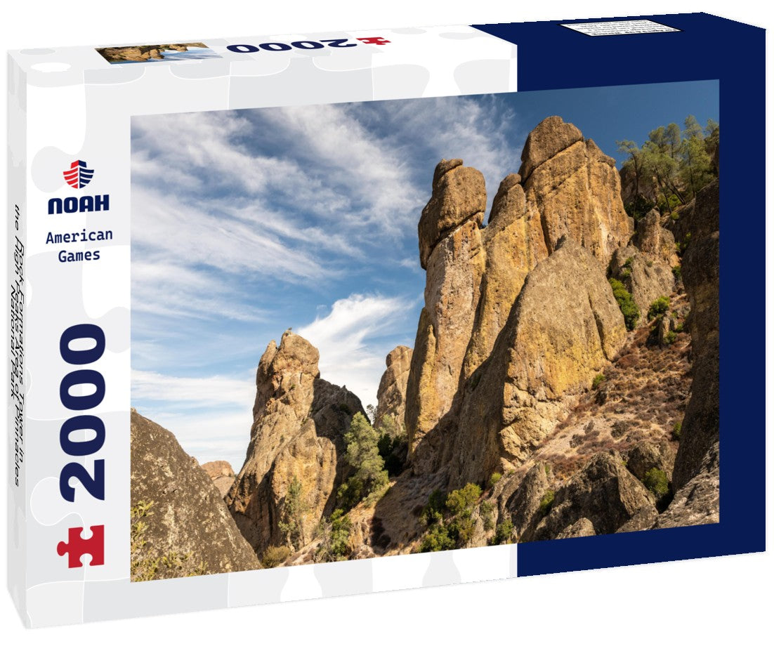 Rock Formations Tower in the High Peaks Area of Pinnacles National Park 2000pc Puzzle