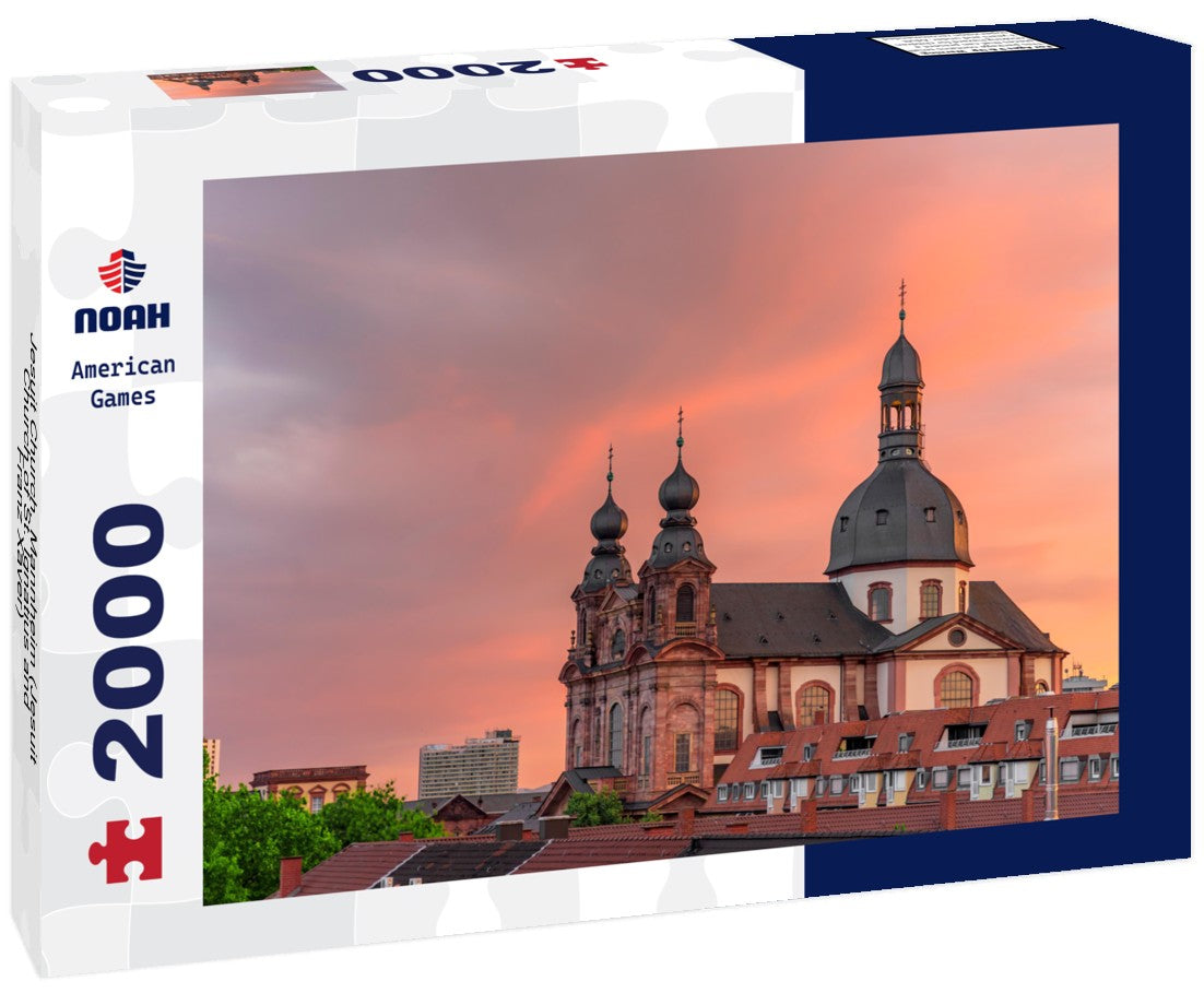 Jesuit Church, Mannheim (Jesuit Church of St. Ignatius and Franz Xaver) 2000pc Puzzle